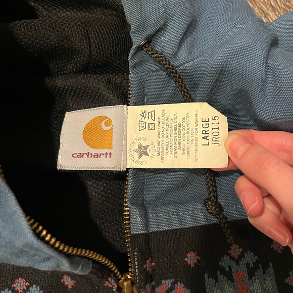 VTG 1995 Carhartt Aztec jacket - Picture 3 of 4